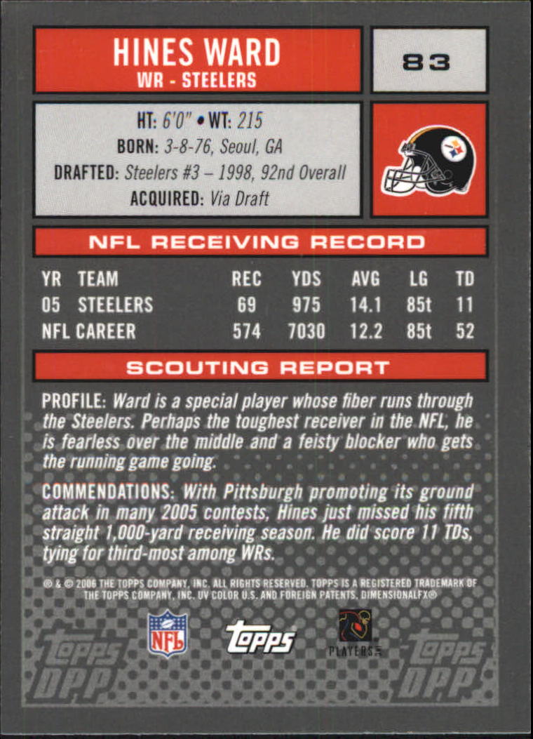 2006 Topps Draft Picks and Prospects Chrome Black Football Card Pick - Picture 165 of 327