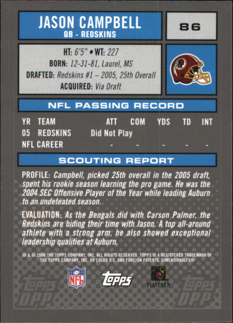 2006 Topps Draft Picks and Prospects Chrome Black Football Card Pick - Picture 171 of 327
