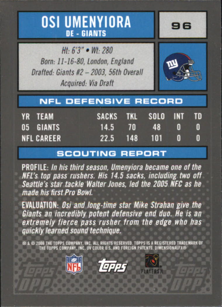 2006 Topps Draft Picks and Prospects Chrome Black Football Card Pick - Picture 191 of 327