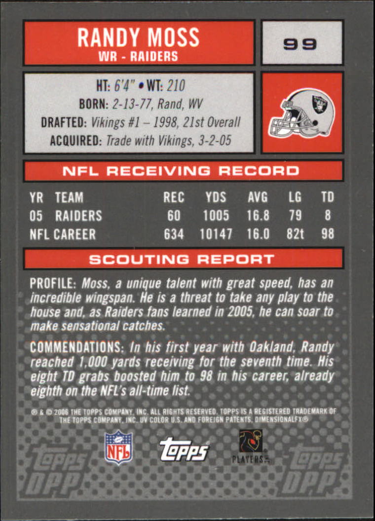 2006 Topps Draft Picks and Prospects Chrome Black Football Card Pick - Picture 197 of 327
