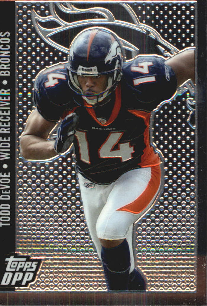 2006 Topps Draft Picks and Prospects Chrome Black Football Card Pick - Picture 218 of 327