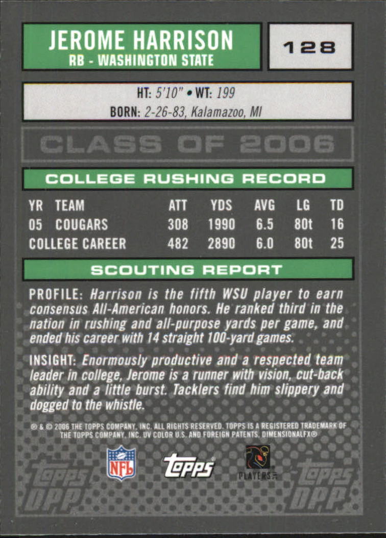 2006 Topps Draft Picks and Prospects Chrome Black Football Card Pick - Picture 255 of 327