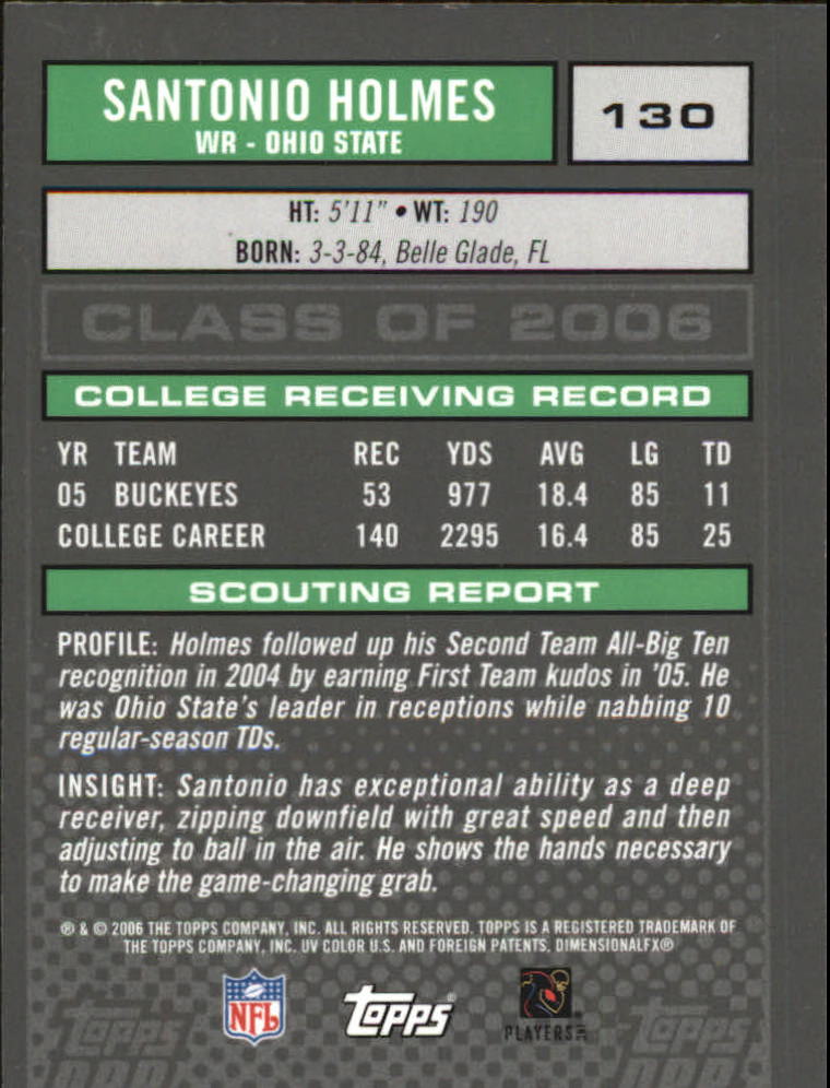 2006 Topps Draft Picks and Prospects Chrome Black Football Card Pick - Picture 259 of 327