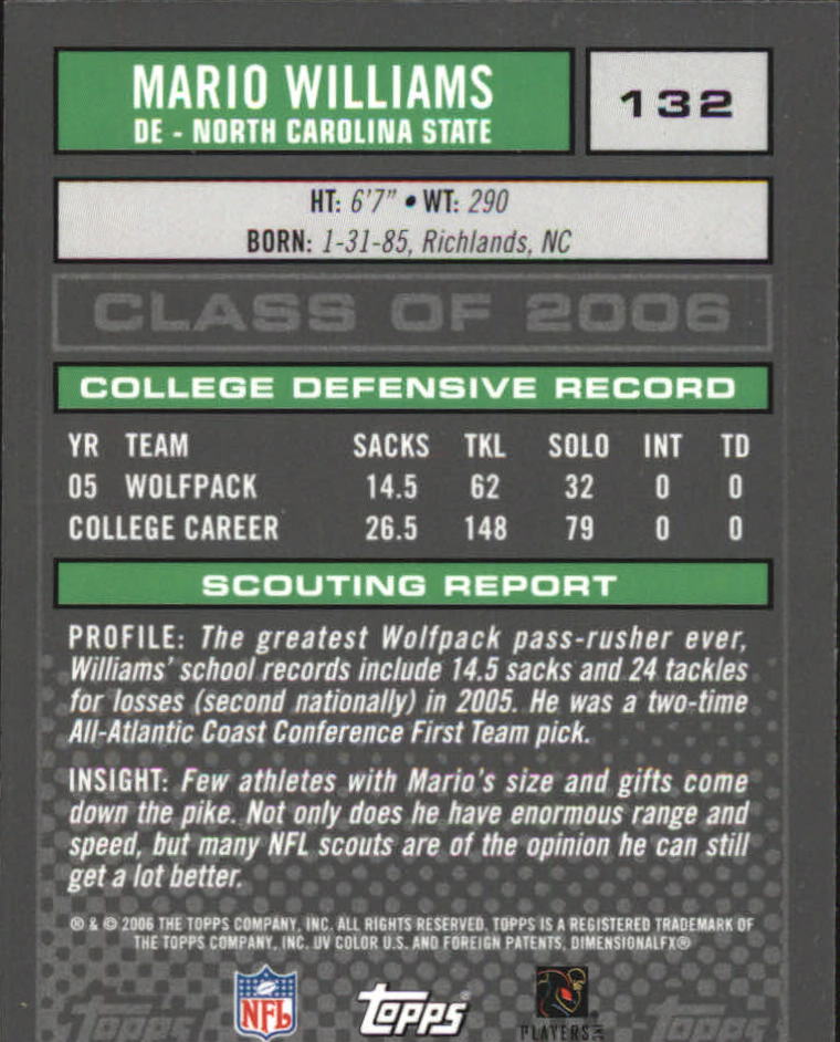 2006 Topps Draft Picks and Prospects Chrome Black Football Card Pick - Picture 261 of 327