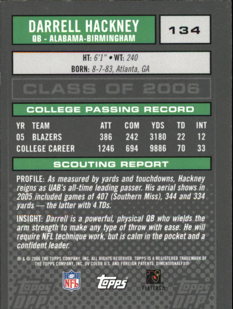 2006 Topps Draft Picks and Prospects Chrome Black Football Card Pick - Picture 265 of 327
