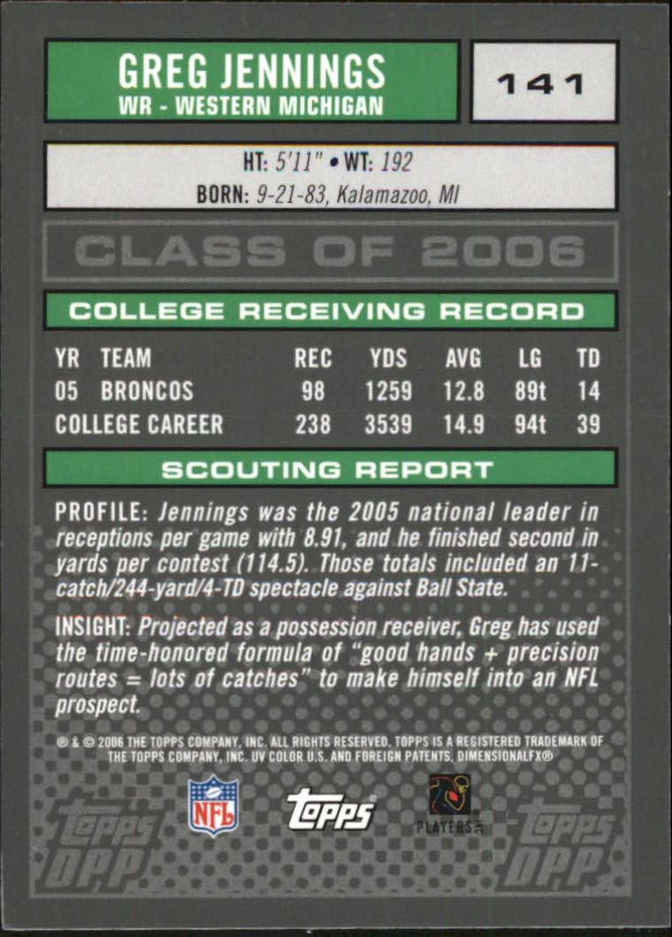 2006 Topps Draft Picks and Prospects Chrome Black Football Card Pick - Picture 279 of 327