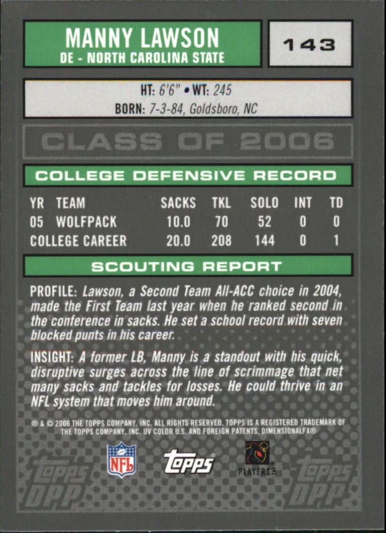 2006 Topps Draft Picks and Prospects Chrome Black Football Card Pick - Picture 283 of 327