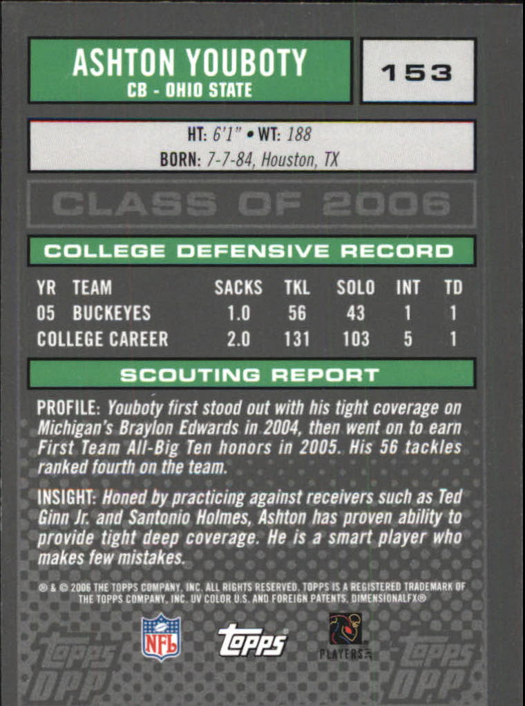 2006 Topps Draft Picks and Prospects Chrome Black Football Card Pick - Picture 303 of 327