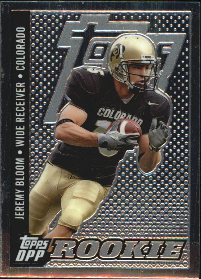 2006 Topps Draft Picks and Prospects Chrome Black Football Card Pick - Picture 310 of 327