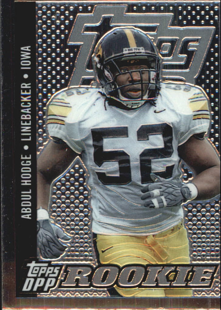 2006 Topps Draft Picks and Prospects Chrome Black Football Card Pick - Picture 314 of 327
