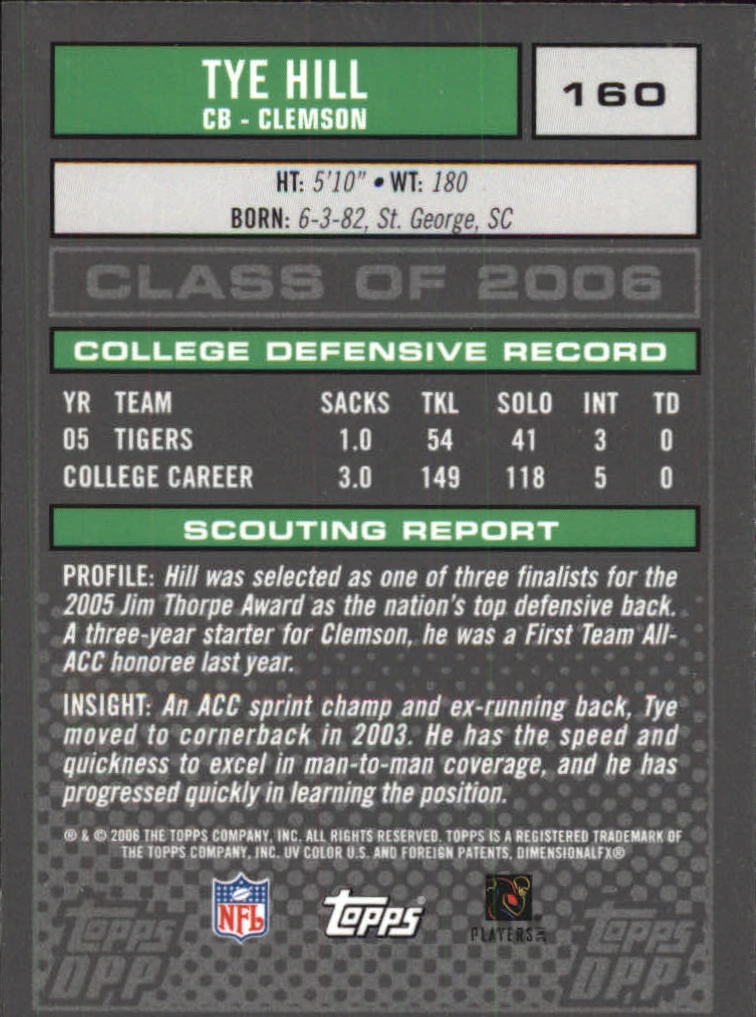2006 Topps Draft Picks and Prospects Chrome Black Football Card Pick - Picture 317 of 327