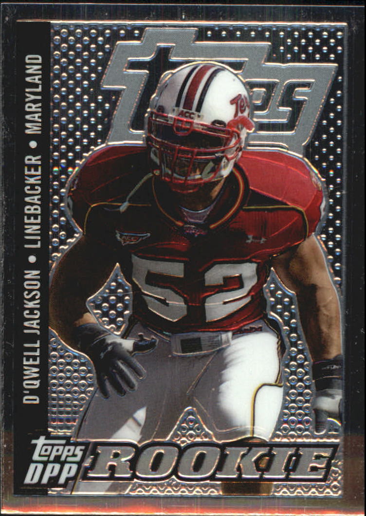 2006 Topps Draft Picks and Prospects Chrome Black Football Card Pick - Picture 318 of 327