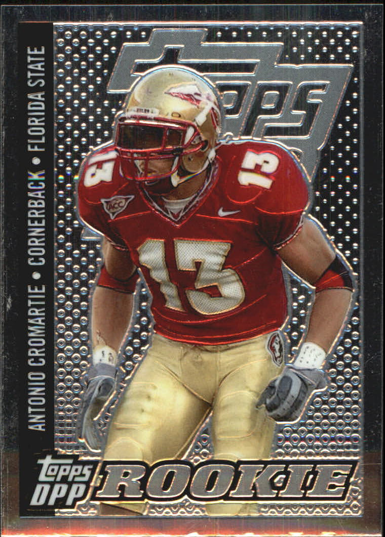 2006 Topps Draft Picks and Prospects Chrome Black Football Card Pick - Picture 322 of 327