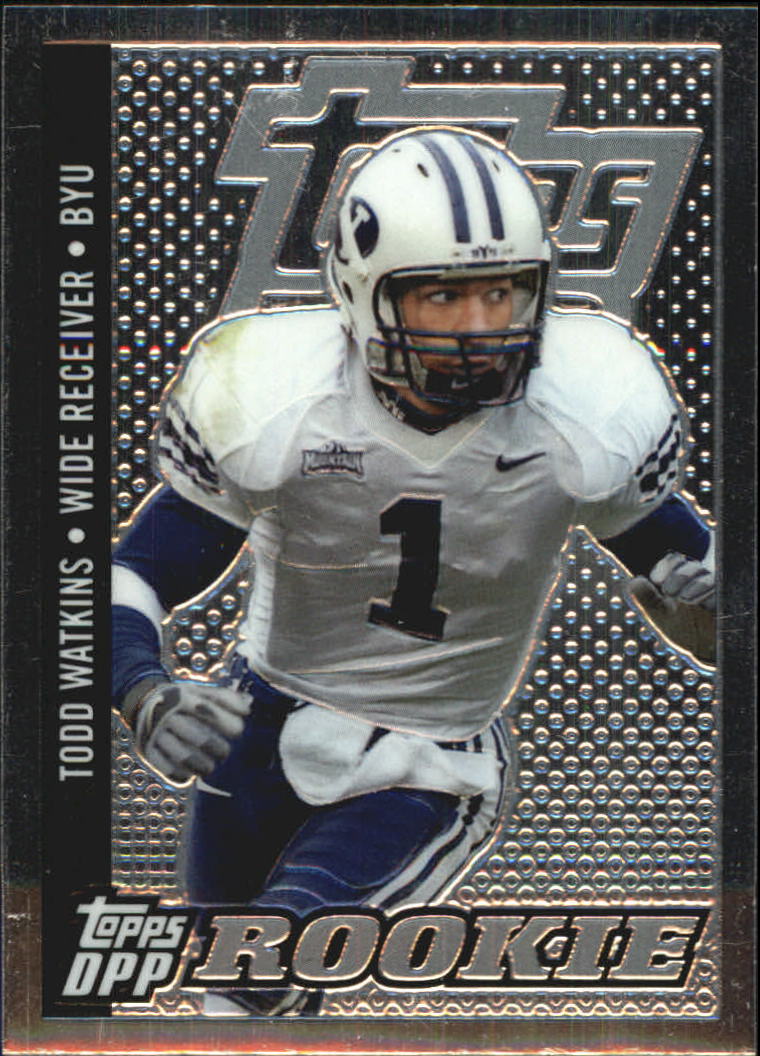 2006 Topps Draft Picks and Prospects Chrome Black Football Card Pick - Picture 324 of 327