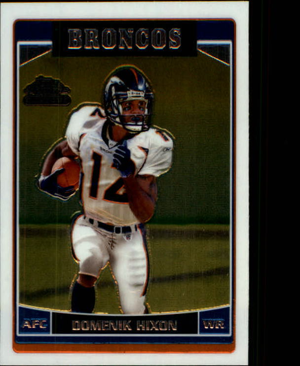2006 Topps Chrome Football Part 2 Main Set Cards #251 to #270 RH40 - Picture 40 of 41