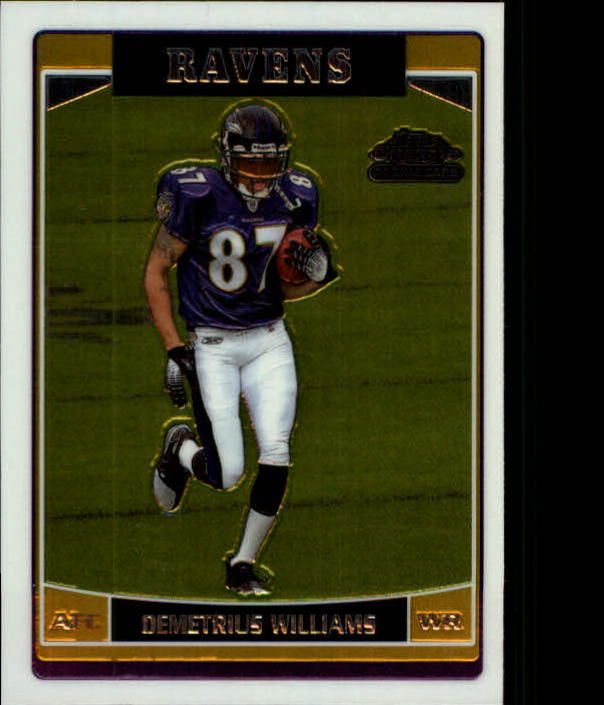 2006 Topps Chrome Football Part 2 Main Set Cards #251 to #270 RH40 - Picture 14 of 41
