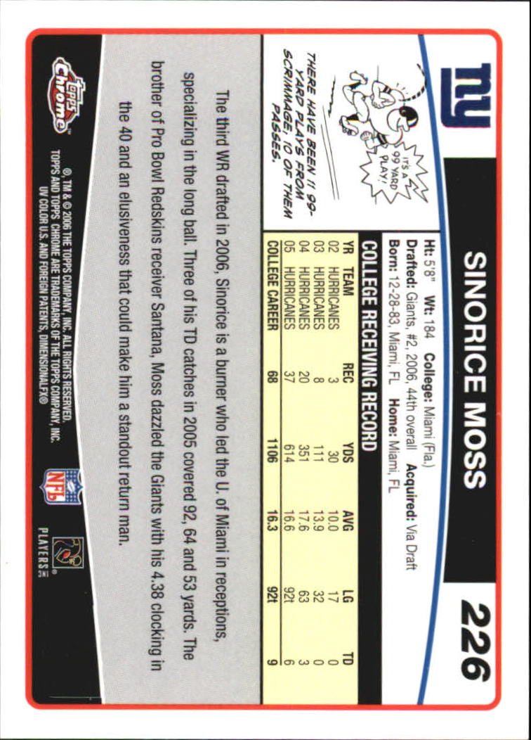 2006 Topps Carte Calcio Cromate Parte 3 Parallele e Autografe - Foto 245 di 311