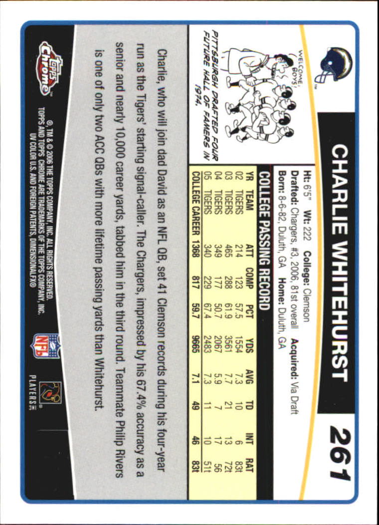 2006 Topps Carte Calcio Cromate Parte 3 Parallele e Autografe - Foto 297 di 311