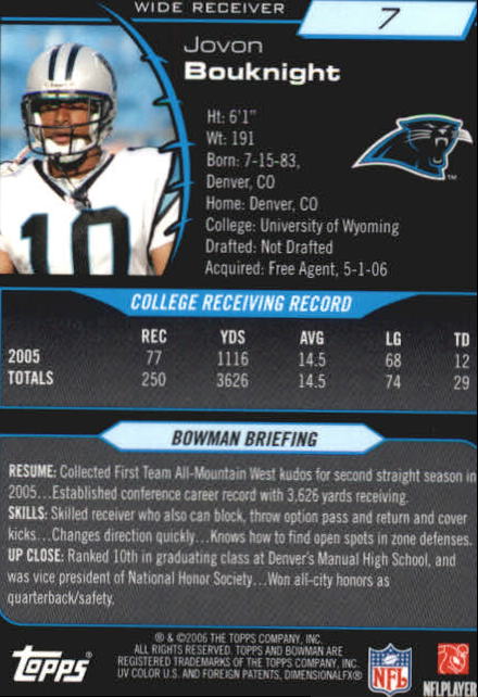 2006 Bowman Chrome Football Part 2 Main Set Rookie Cards #1-110 #221-275 - Picture 15 of 325
