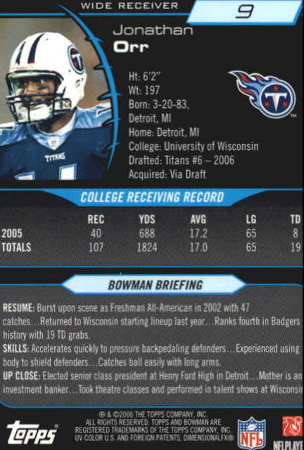 2006 Bowman Chrome Football Part 2 Main Set Rookie Cards #1-110 #221-275 - Picture 19 of 325