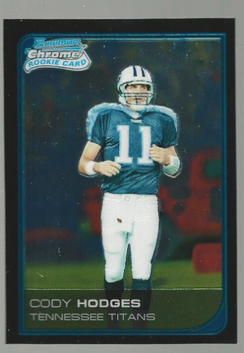 2006 Bowman Chrome Football Part 2 Main Set Rookie Cards #1-110 #221-275 - Picture 42 of 325