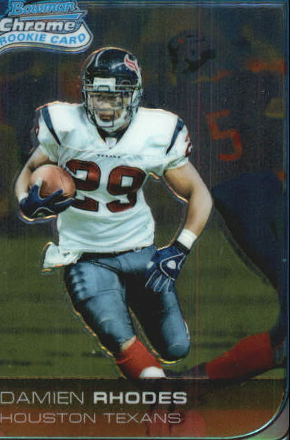 2006 Bowman Chrome Football Part 2 Main Set Rookie Cards #1-110 #221-275 - Picture 68 of 325