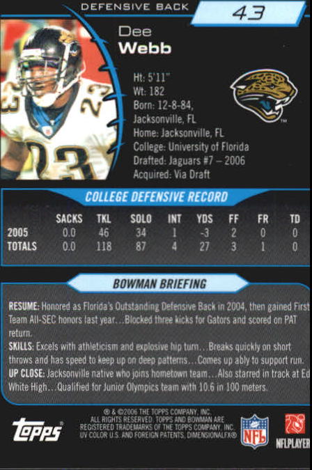 2006 Bowman Chrome Football Part 2 Main Set Rookie Cards #1-110 #221-275 - Picture 87 of 325