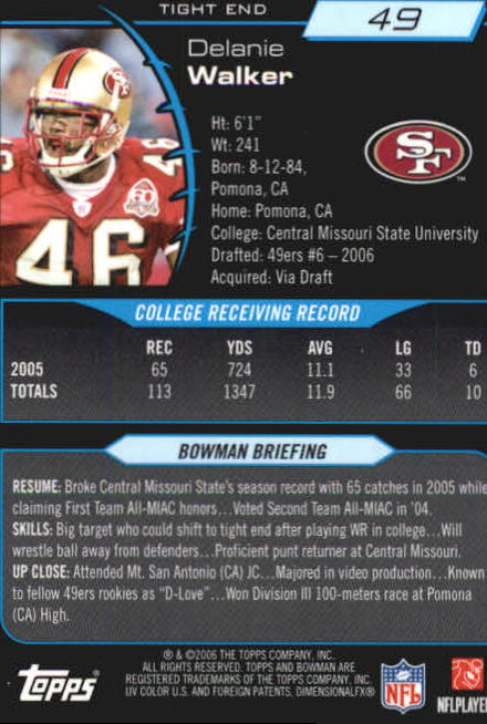 2006 Bowman Chrome Football Part 2 Main Set Rookie Cards #1-110 #221-275 - Picture 99 of 325