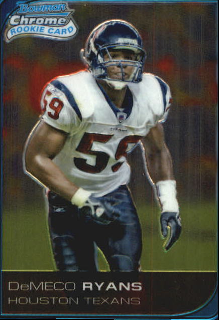 2006 Bowman Chrome Football Part 2 Main Set Rookie Cards #1-110 #221-275 - Picture 196 of 325