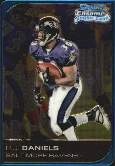 2006 Bowman Chrome Football Part 2 Main Set Rookie Cards #1-110 #221-275 - Picture 202 of 325