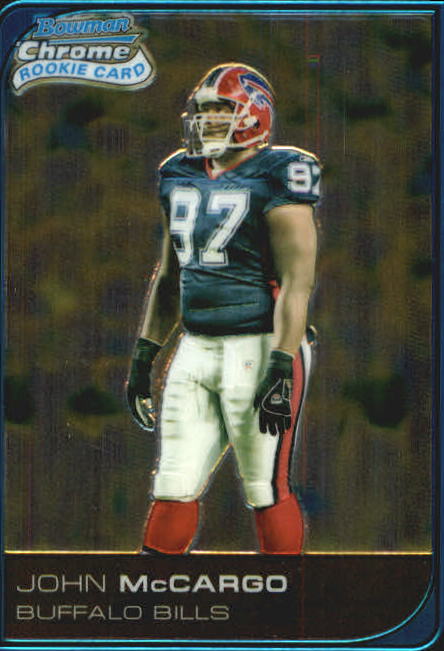 2006 Bowman Chrome Football Part 2 Main Set Rookie Cards #1-110 #221-275 - Picture 206 of 325