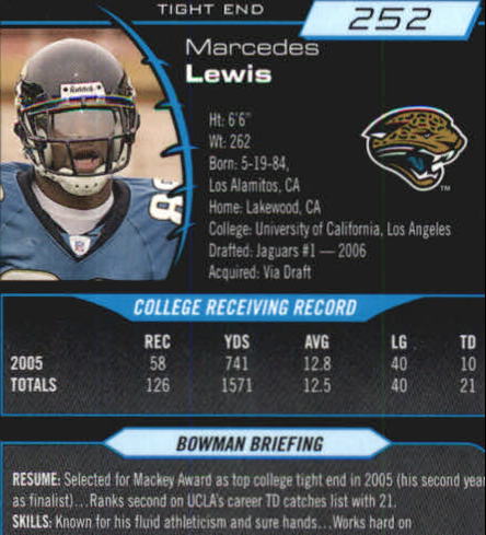 2006 Bowman Chrome Football Part 2 Main Set Rookie Cards #1-110 #221-275 - Picture 279 of 325