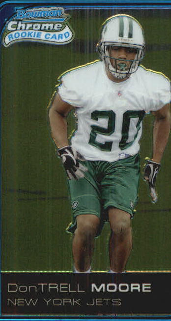 2006 Bowman Chrome Football Part 2 Main Set Rookie Cards #1-110 #221-275 - Picture 284 of 325