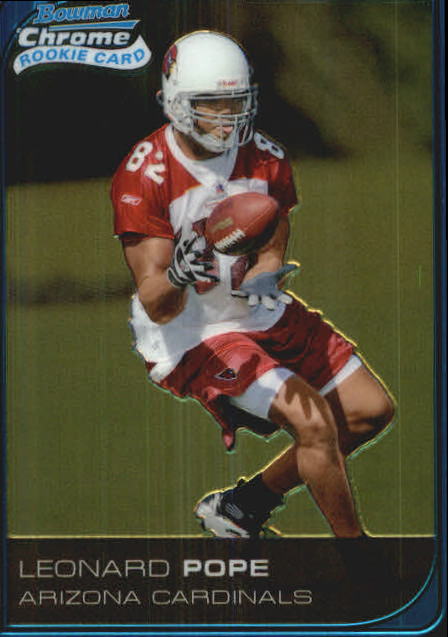 2006 Bowman Chrome Football Part 2 Main Set Rookie Cards #1-110 #221-275 - Picture 288 of 325