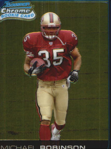 2006 Bowman Chrome Football Part 2 Main Set Rookie Cards #1-110 #221-275 - Picture 292 of 325