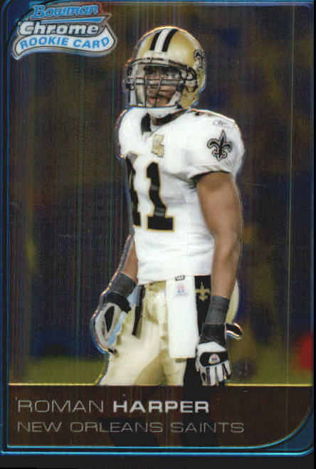 2006 Bowman Chrome Football Part 2 Main Set Rookie Cards #1-110 #221-275 - Picture 320 of 325