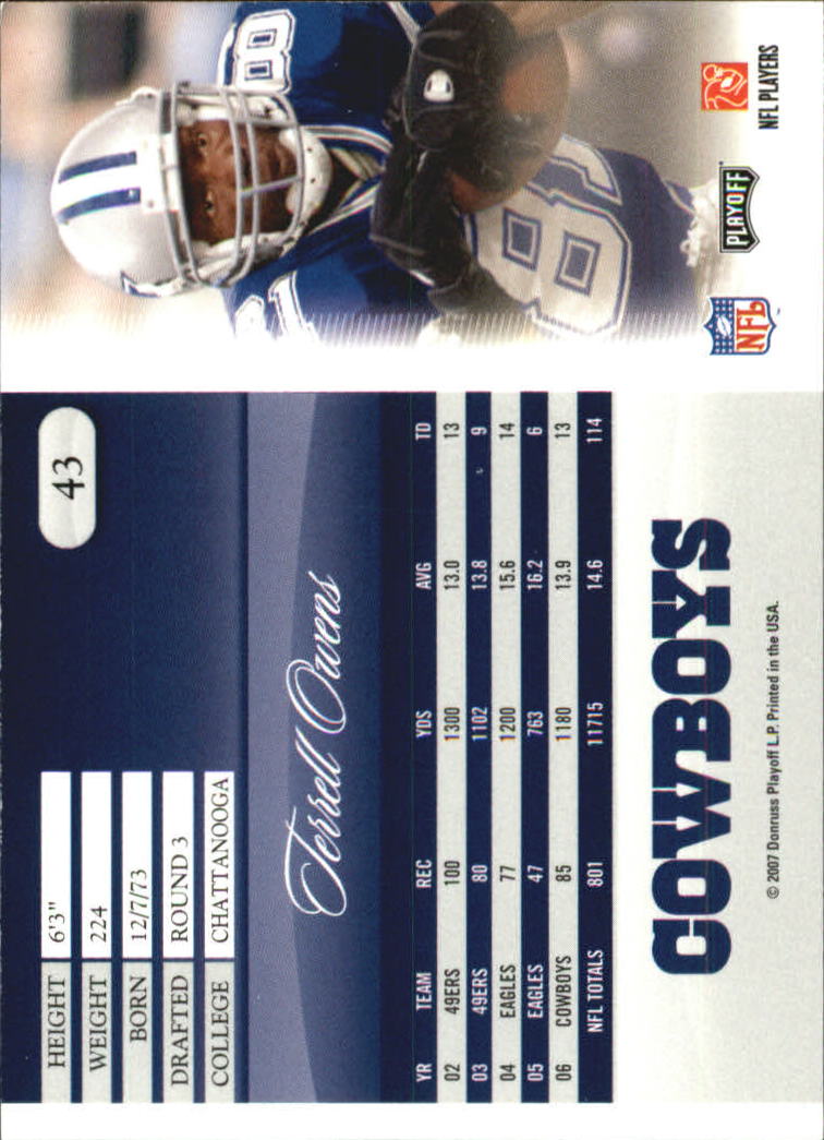 2007 Playoff Prestige Football Card Pick - Picture 87 of 493