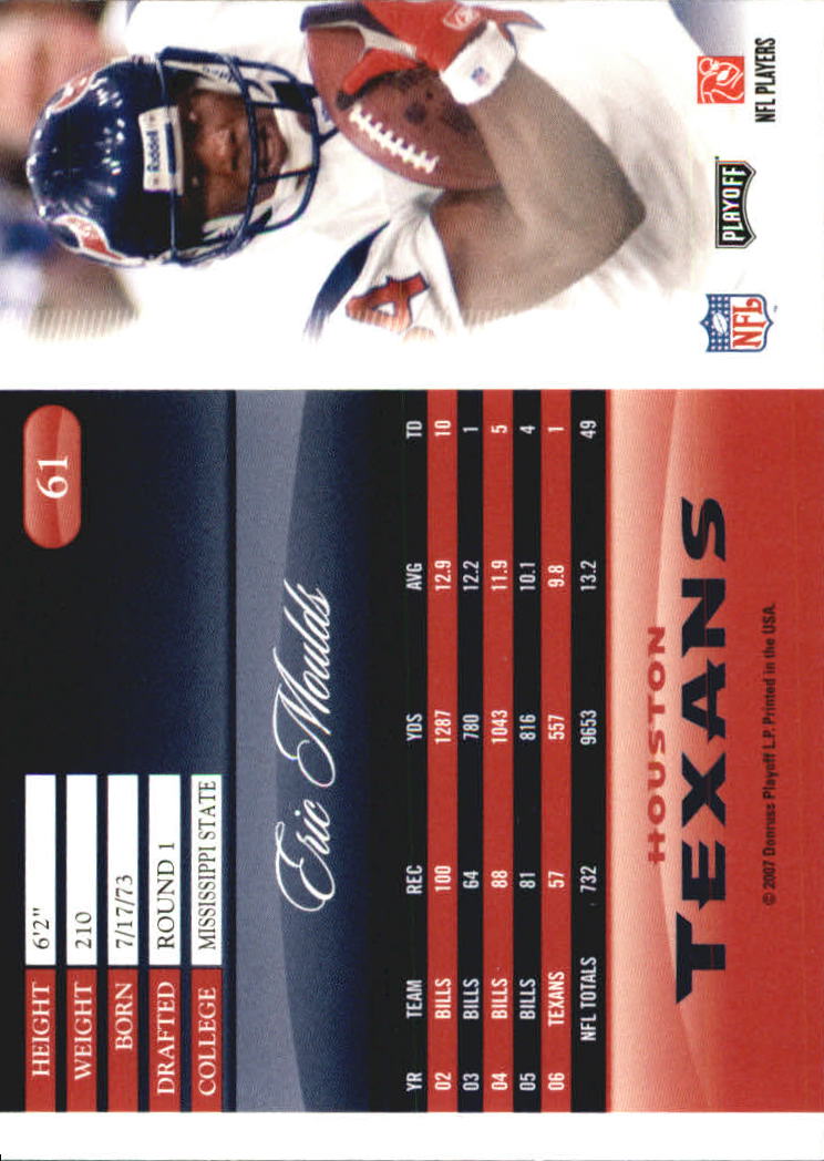 2007 Playoff Prestige Football Card Pick - Picture 123 of 493