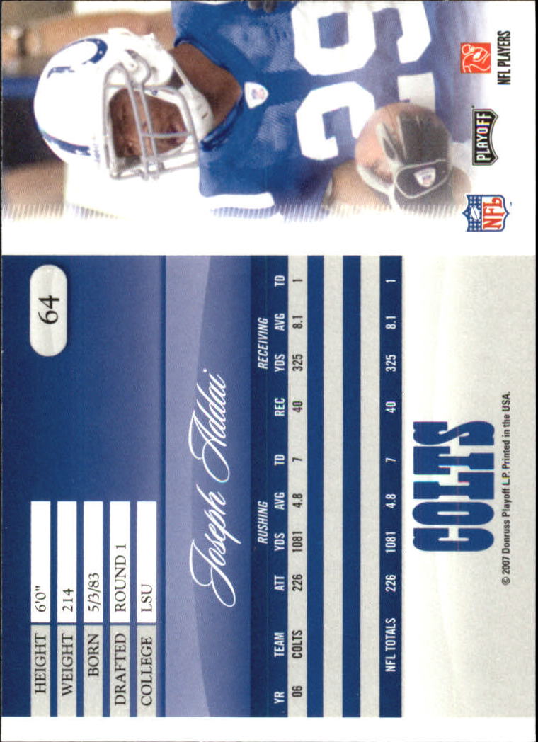 2007 Playoff Prestige Football Card Pick - Picture 129 of 493