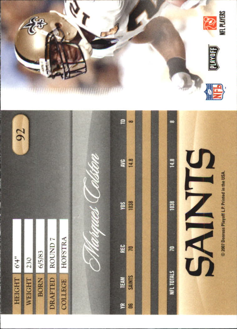 2007 Playoff Prestige Football Card Pick - Picture 185 of 493