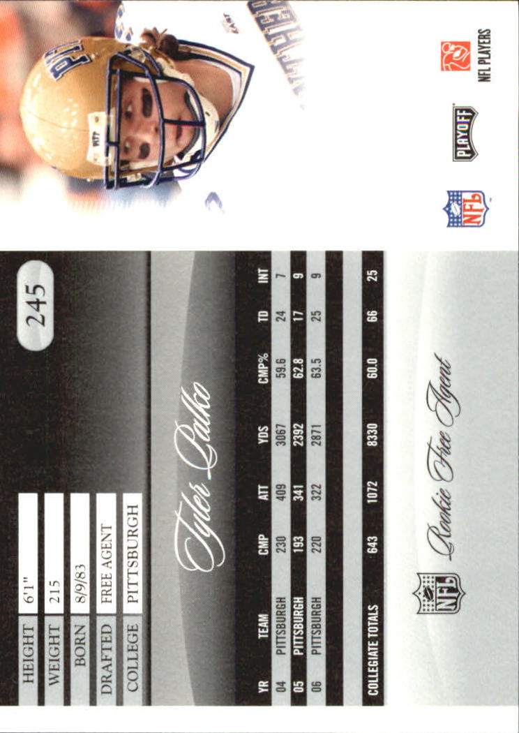 2007 Playoff Prestige Football Card Pick - Picture 483 of 493