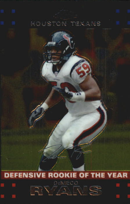 2007 Topps Chrome Football Part 1 Main Set Cards #TC1 to #TC165 Veterans - Picture 308 of 319