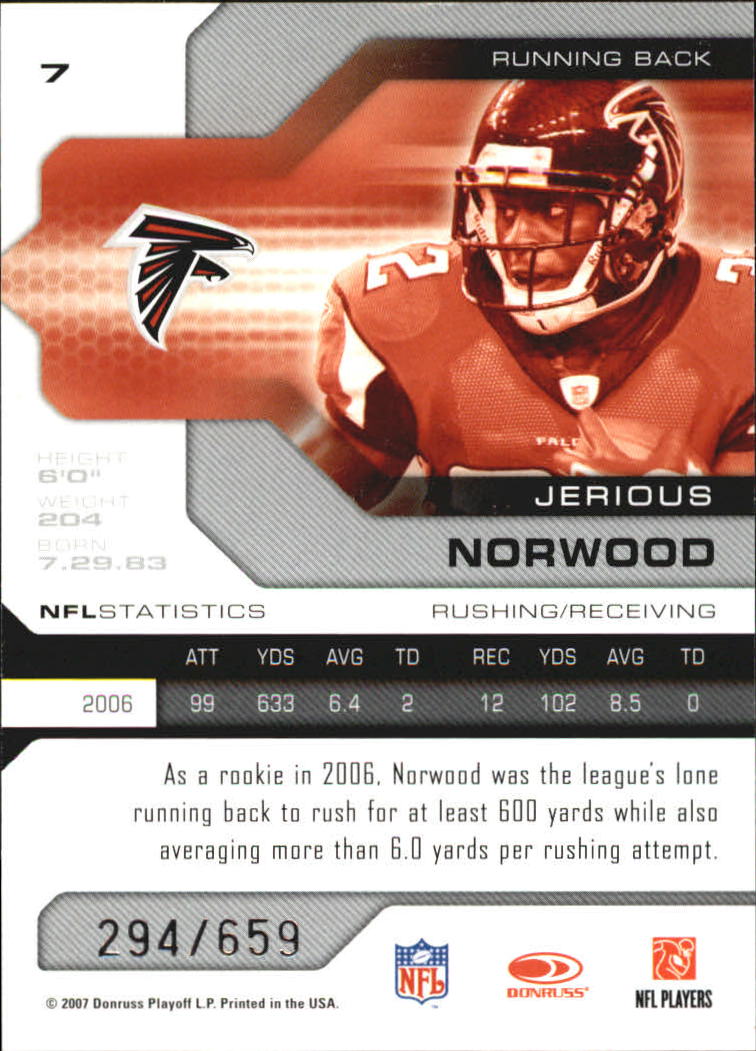 2007 Leaf Limited - #16 DeAngelo Williams /659