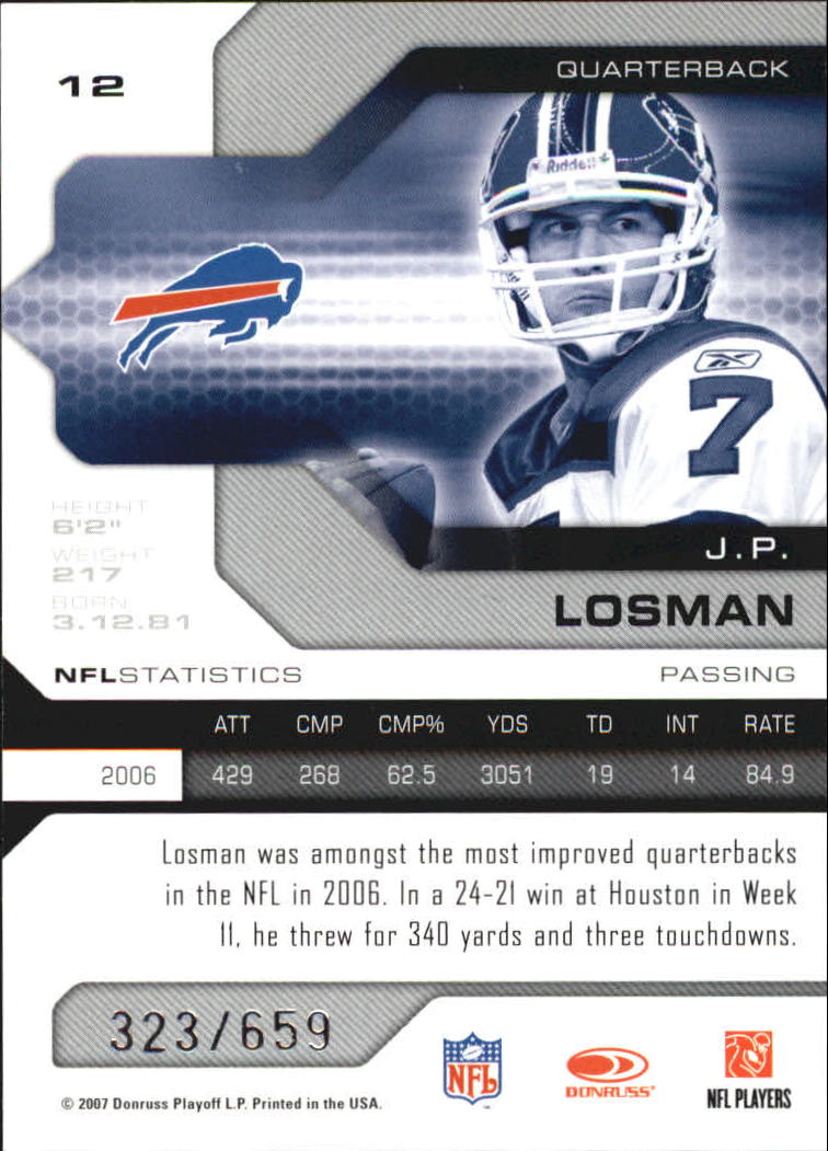 2007 Leaf Limited - #16 DeAngelo Williams /659