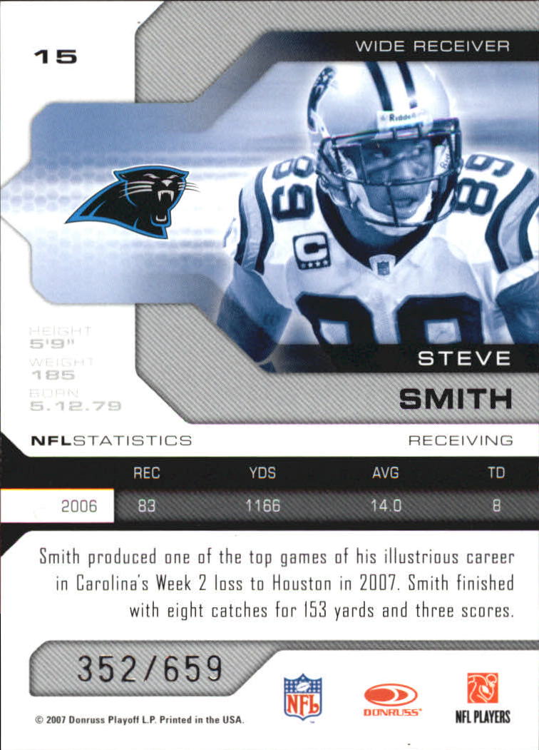 2007 Leaf Limited - #16 DeAngelo Williams /659