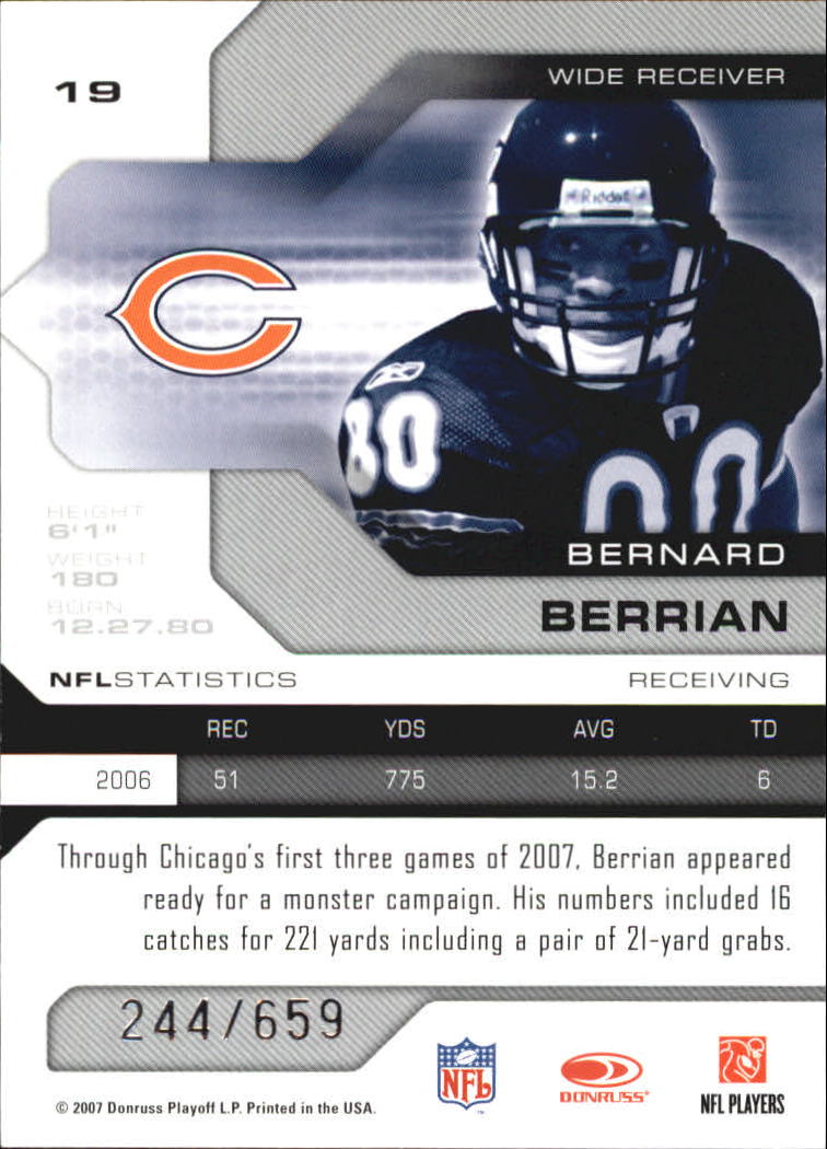 2007 Leaf Limited - #16 DeAngelo Williams /659