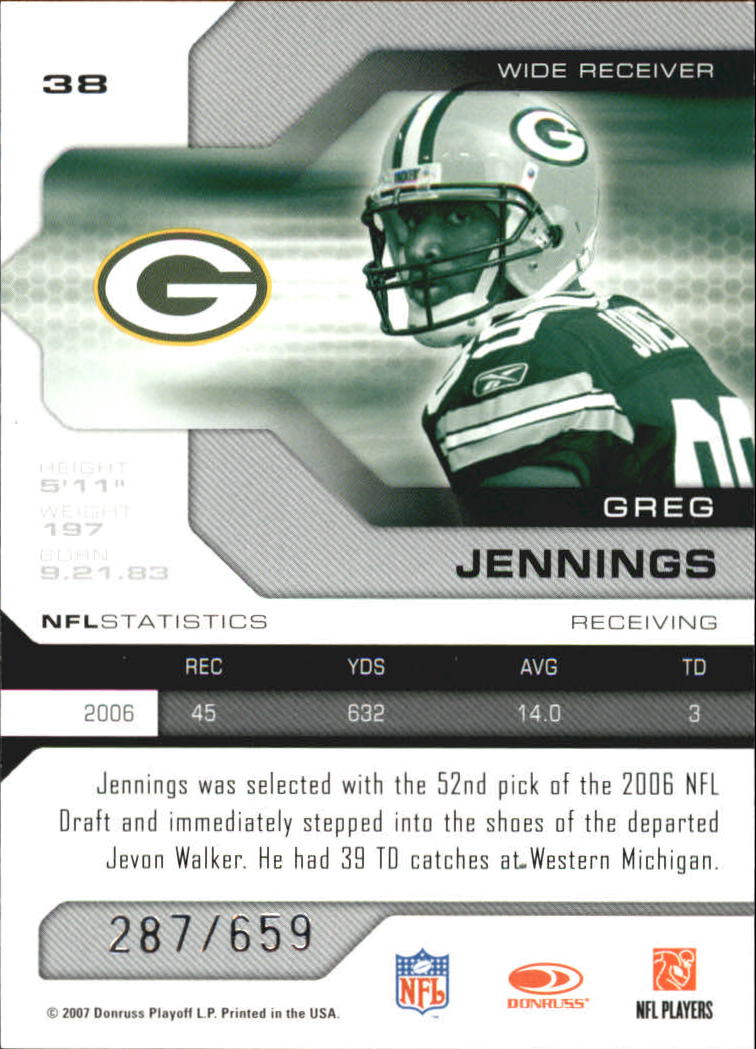 2007 Leaf Limited - #16 DeAngelo Williams /659