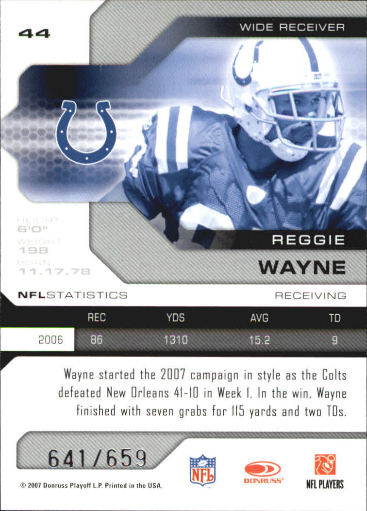 2007 Leaf Limited - #16 DeAngelo Williams /659