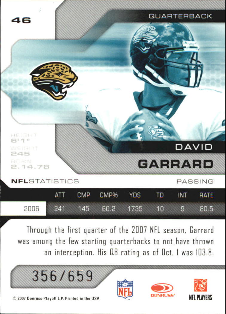 2007 Leaf Limited - #16 DeAngelo Williams /659