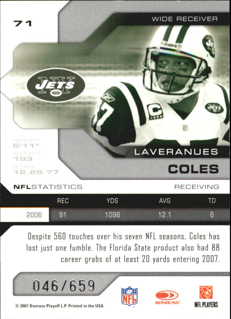 2007 Leaf Limited - #16 DeAngelo Williams /659